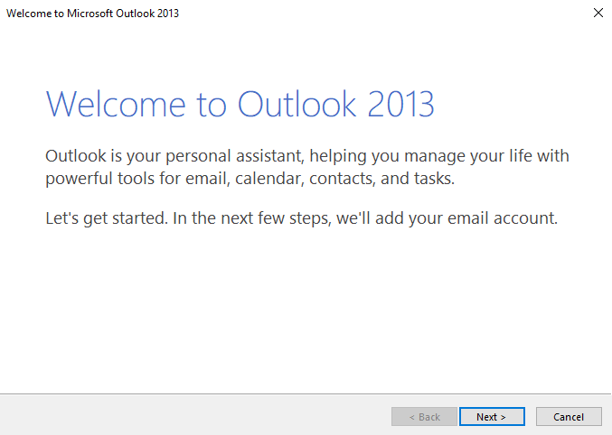 outlook1 Email podešavanje Microsoft Outlook