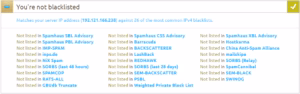 Zašto mi mail ide u SPAM? mail blacklist