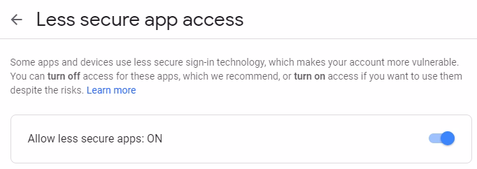 SMTP and WordPress smtp gmail