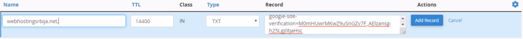 Google search i sitemap prozor4 Google search i sitemap