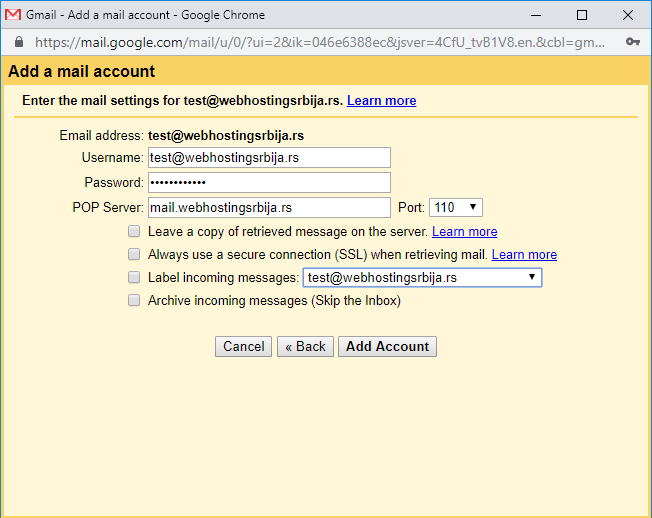 gmailkaoemail7 Gmail kao Email klijent