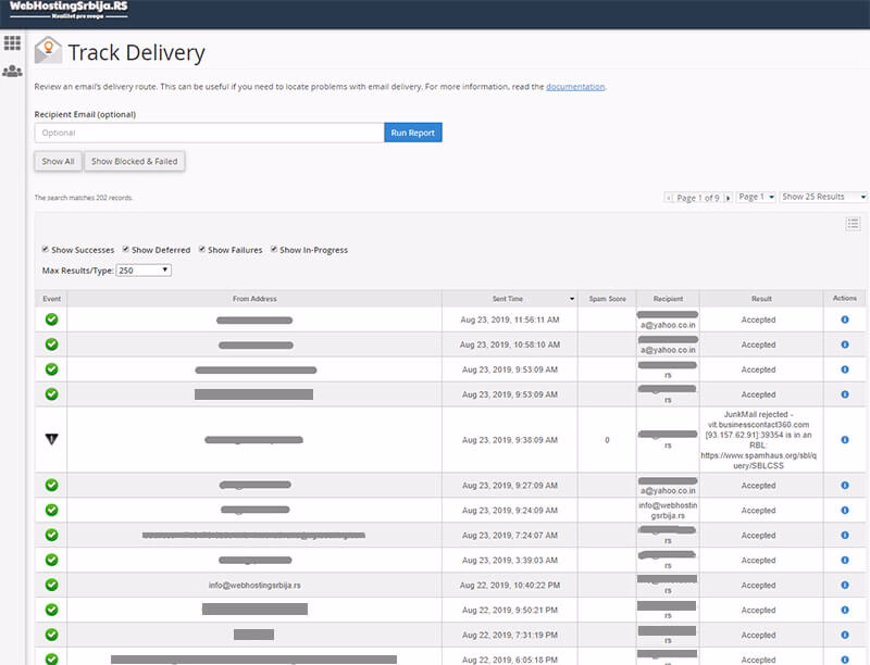 Domain has exceeded defers and failures per hour, problem i rešenje trackcpanel Domain has exceeded defers and failures per hour, problem i rešenje