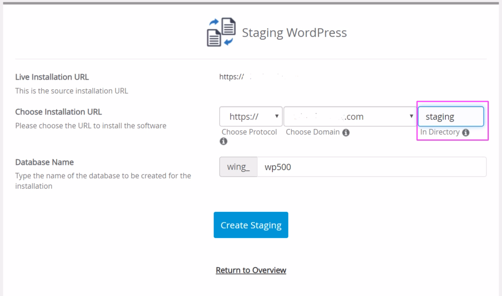 stage2 Kreiranje Staging WordPress sajta