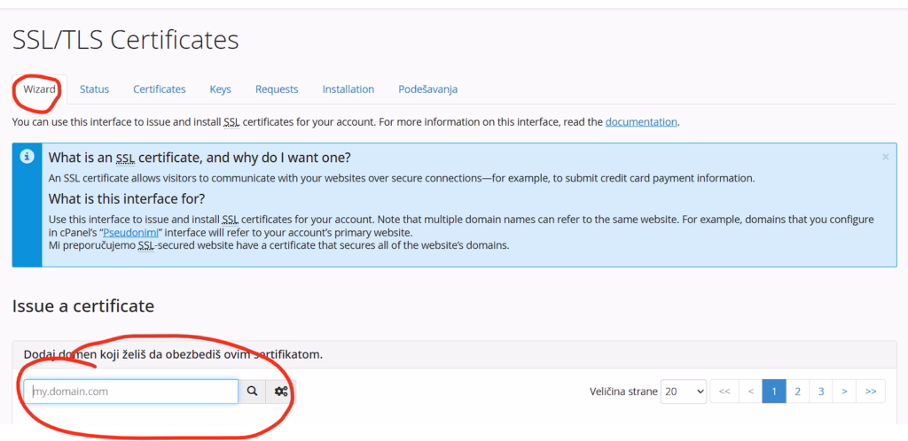 ssl2 Kako da aktivirate/instlirate SSL?