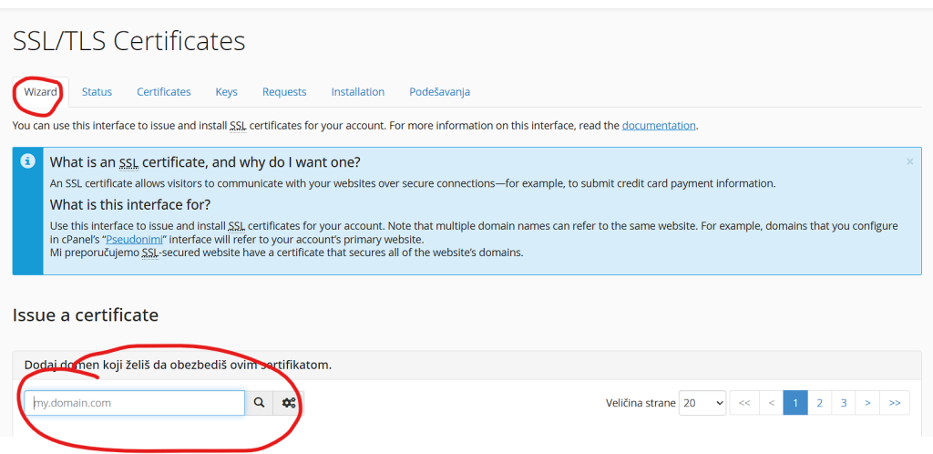 ssl2 Kako da aktivirate/instlirate SSL?