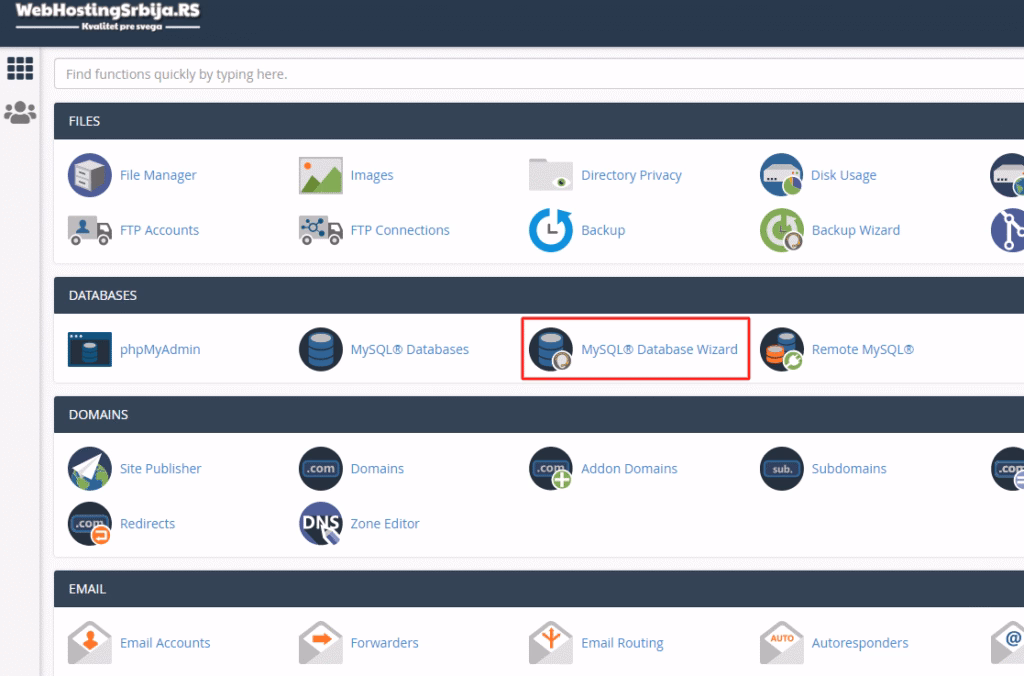 Transfer site from localhost to cPanel duplicator Screenshot 29 Prebacivanje sajta sa localhost na cPanel duplicator