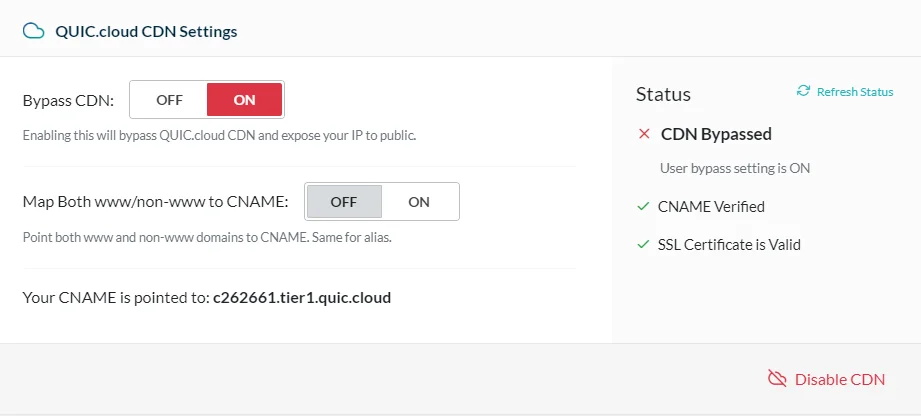 Podešavanje na sajtu quic.cloud - CDN litespeed27 Podešavanje na sajtu quic.cloud - CDN