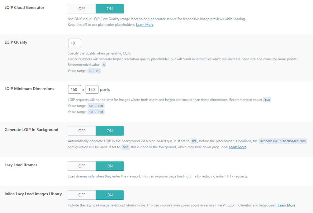 litespeed51 LiteSpeed Page Optimization – Media