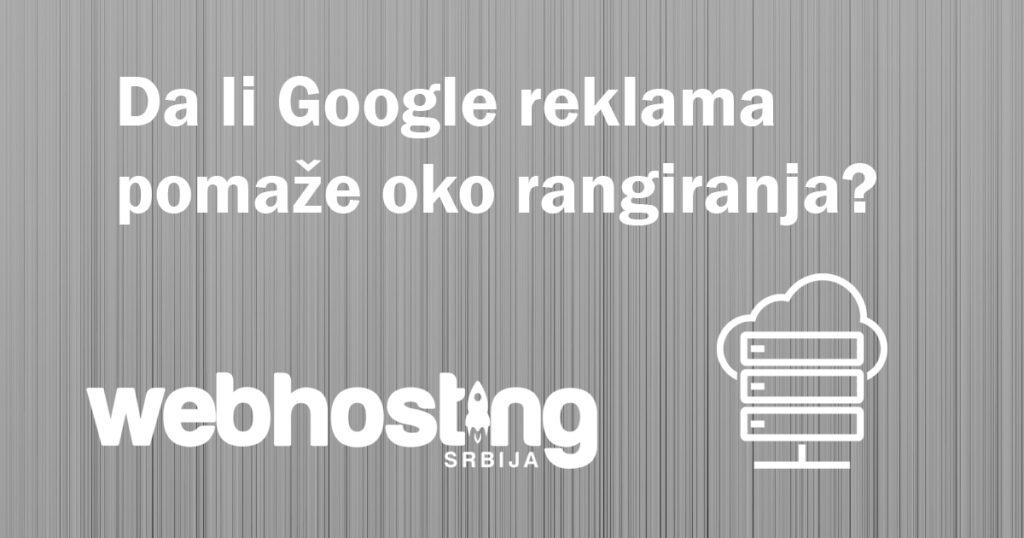 google reklama seo rangiranje