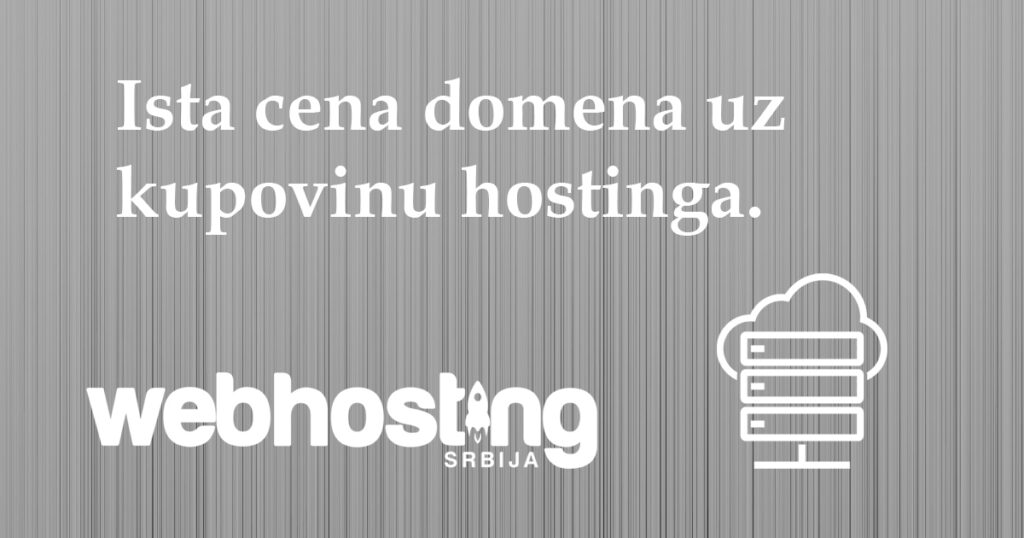 istacena Veća cena domena bez hositnga