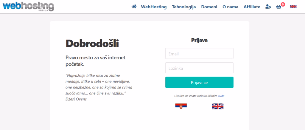 Novi klijent panel klijentpanelnovi Novi klijent panel