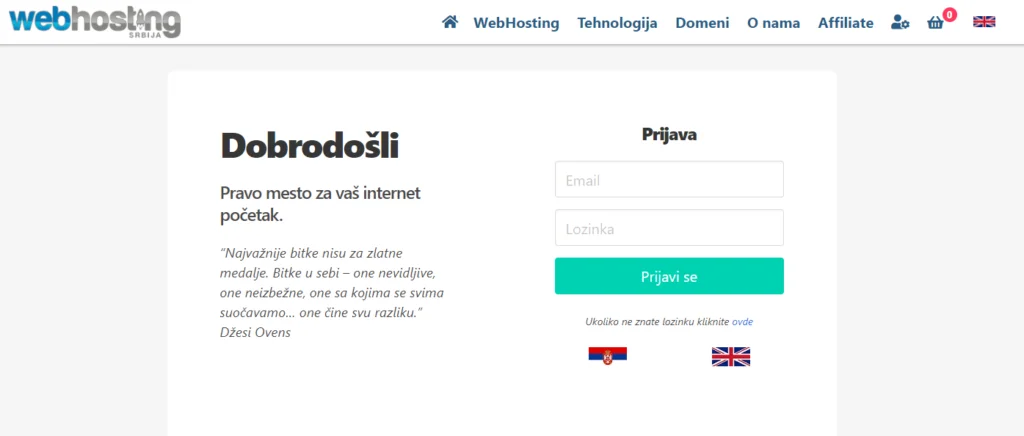 Novi klijent panel klijentpanelnovi Novi klijent panel