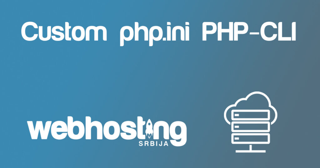 phpinicustomphpcli Korišćenje php.ini iz terminala za php-cli