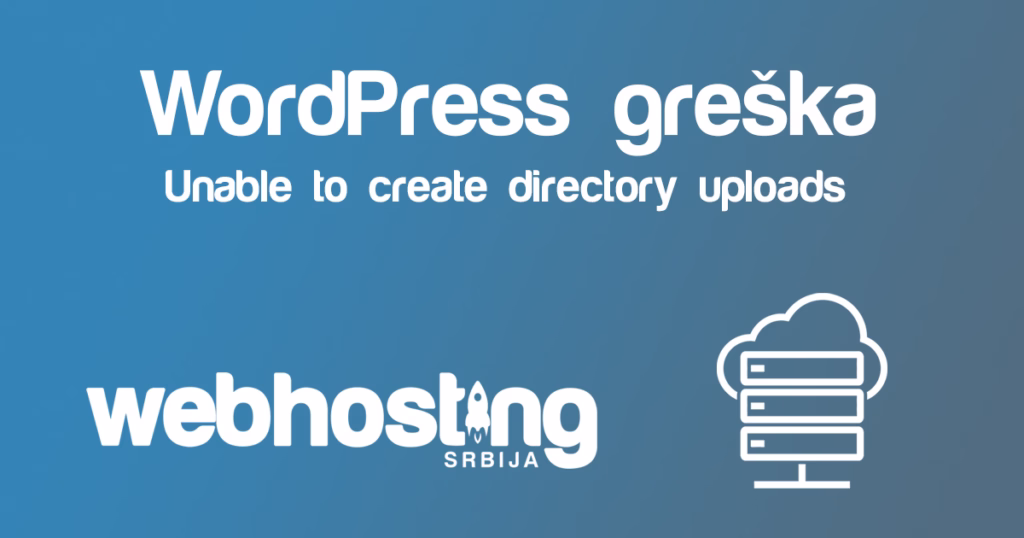 Unable to create directory WordPress unable to create directory uploads