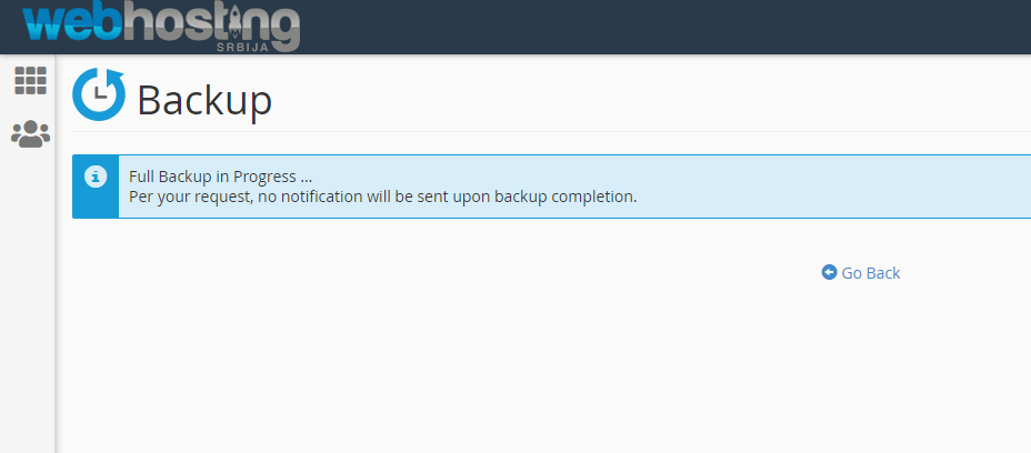 backup4 Ručno backup i restore cPanel