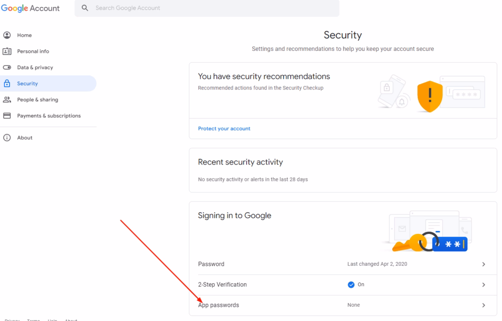 SMTP and WordPress googleapp2 SMTP i WordPress