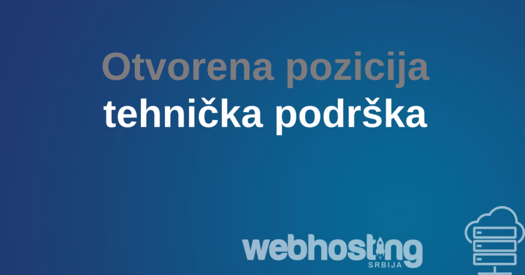 Prijava za posao tehnickapodrska Prijava za posao