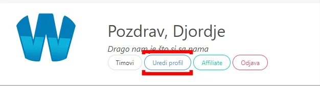 Provera prijava na klijent panel urediprofil Provera prijava na klijent panel