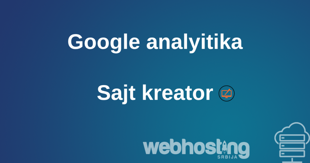 Kako da dodam google analitiku?