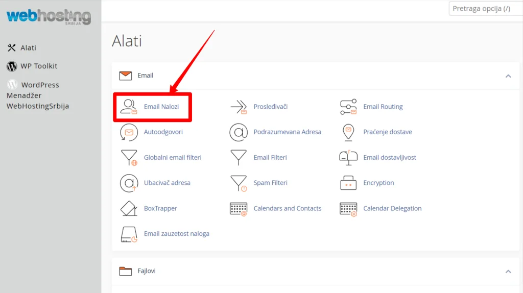 How to Change Your Email Password in cPanel emailnalozi Kako Promeniti Lozinku za Vašu Email Adresu u cPanel