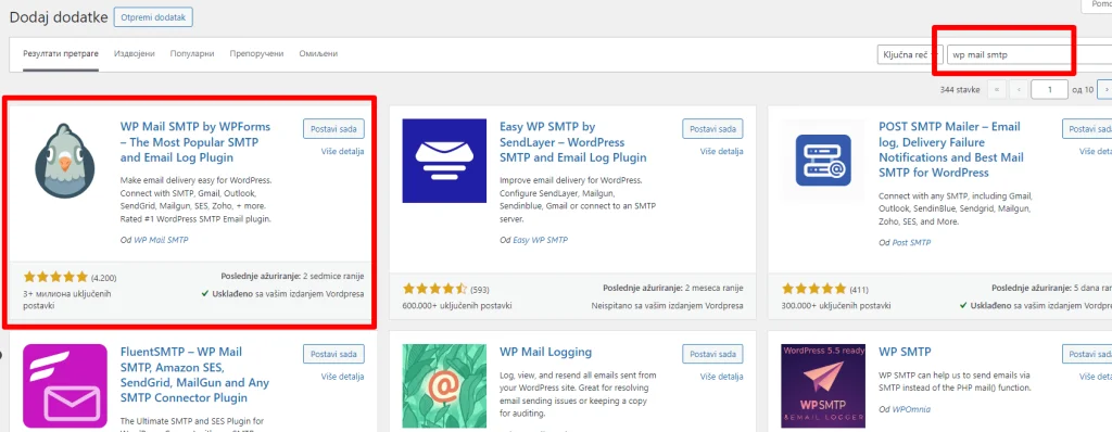 SMTP i WordPress smtp tool SMTP i WordPress
