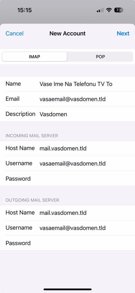 How to add an Email account on iPhone 68360 Kako da dodate Email nalog na iPhone