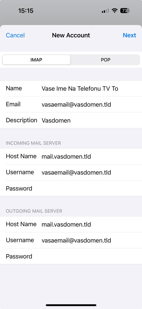 Kako da dodate Email nalog na iPhone 68360 Kako da dodate Email nalog na iPhone